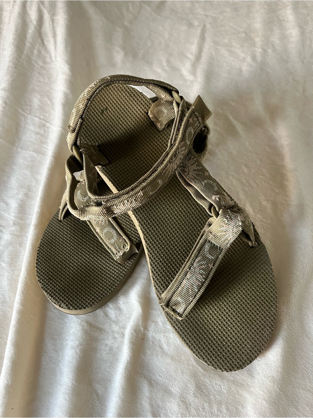 Teva Original Universal Women's Sandals - Olive Sun & Moon